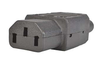 IEC In-Line Female Plug - Kettle Plug With Easy Internal Screw connectors
